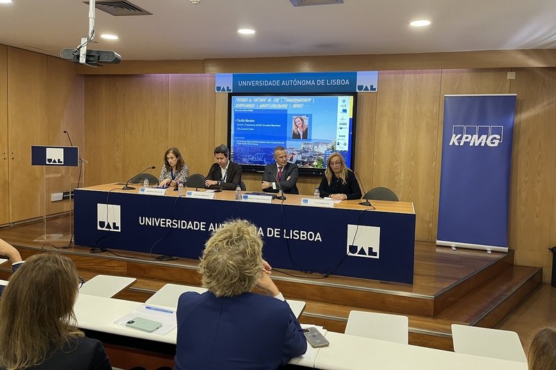 En la apertura del 14º "Global Governance &amp; Compliance Forum", Cecília Moreira destacó el compromiso estratégico y la inversión del municipio en transparencia y prevención de la corrupción